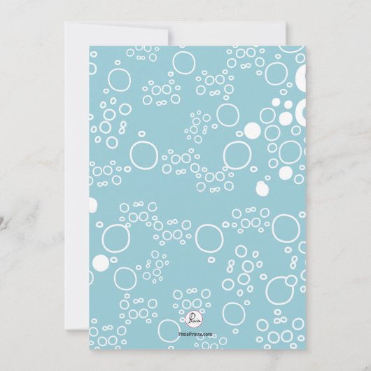 Hippo-Einladung Einladung (Rückseite)