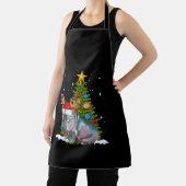 Hippo Fiona Christmas Tree Hippopotamus Schürze (InSitu)