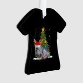 Hippo Fiona Weihnachtsbaum Hippopotamus Ornament (Vorderseite)