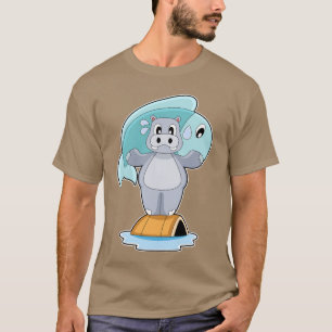 Hippo Fisher Fish T-Shirt