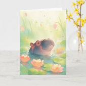 Hippo Flora Hoch über der Leventina Karte (Gelbe Blume)
