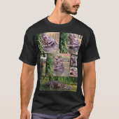 Hippo-FotoCollage, T-Shirt (Vorderseite)