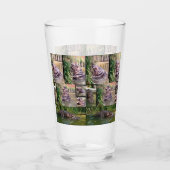 Hippo FotoCollage, Trinkglas Glas (Vorderseite)