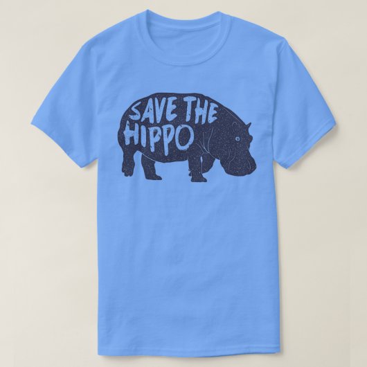 HIPPO gerettet T-Shirt (Design vorne)