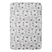 Hippo Head Bath Mat Badematte (Vorderseite Vertikal)