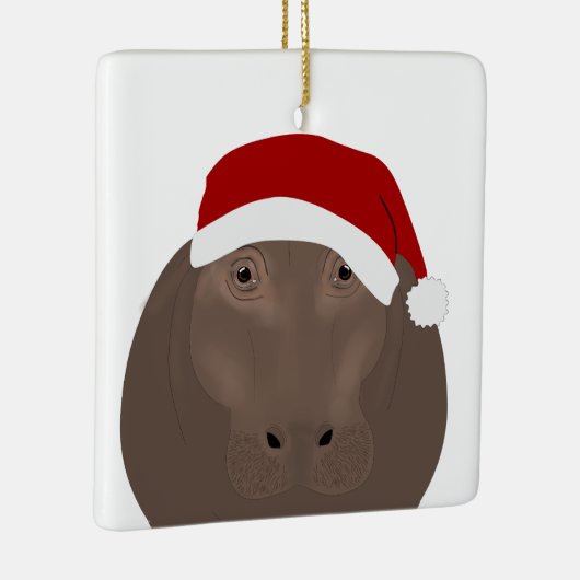 Hippo Holiday Ornament (Rechts)