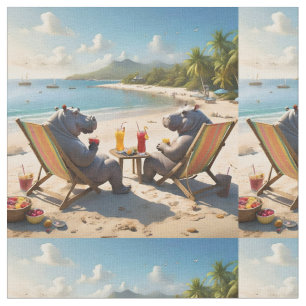 Hippo Hour: Strandcocktails und gute Zeiten, Stoff