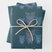 Hippo Hub Geschenkpapier Set (Beispiel)
