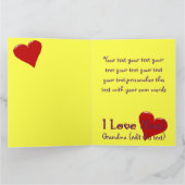 Hippo Hugs Jumbo Grußkarte Karte (Innenseite)