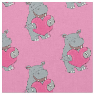 Hippo Hugs Niedlich Hippopotamus Stoff