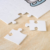 Hippo Ice Skaten Ice Skate Puzzle (Seite)
