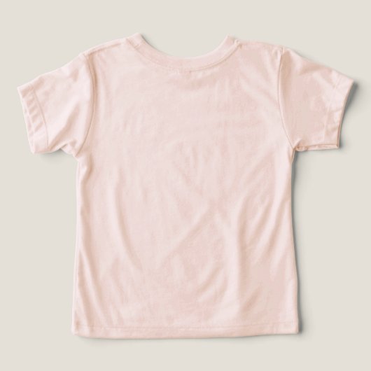 Hippo in einem rosa Kleid mit Kuchen (Design Rückseite)