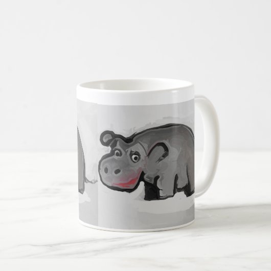 Hippo Kaffeetasse (VorderseiteRechts)