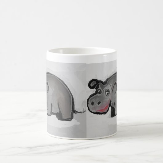 Hippo Kaffeetasse (Mittel)