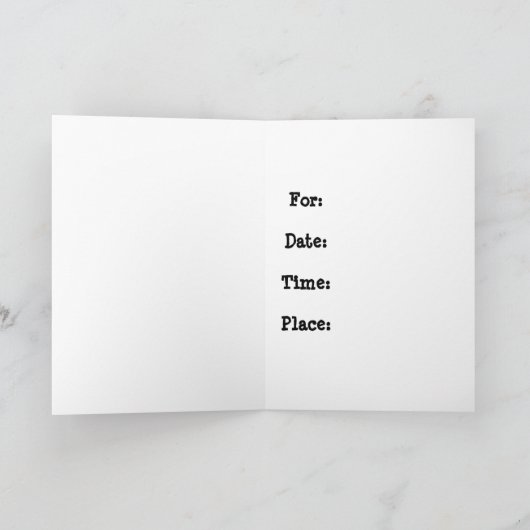 Hippo Koch Hippolicious Einladung (Innenseite)