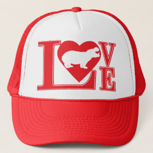 HIPPO-LOVE TRUCKERKAPPE