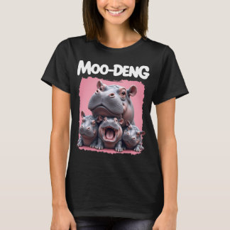 Hippo Lover Geschenke, Thailand Shirt, Moo Deng T-Shirt