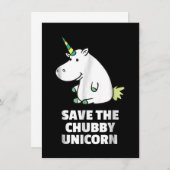 Hippo Lover Gift| Chubby Unicorn Hippo| Niedliches (Vorne/Hinten)