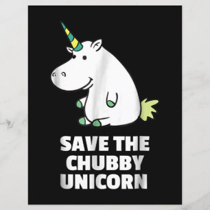 Hippo Lover Gift  Chubby Unicorn Hippo  Niedliches