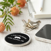 Hippo Lover Gift| I just Freaking Liebe Hippo Ok Schlüsselanhänger (Seite)