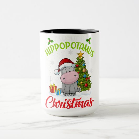 Hippo Lover Tasse Tumbler | TASSE | Lover-Geschenk (Zentrum)