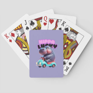 Hippo Lucky Charm Cards Spielkarten