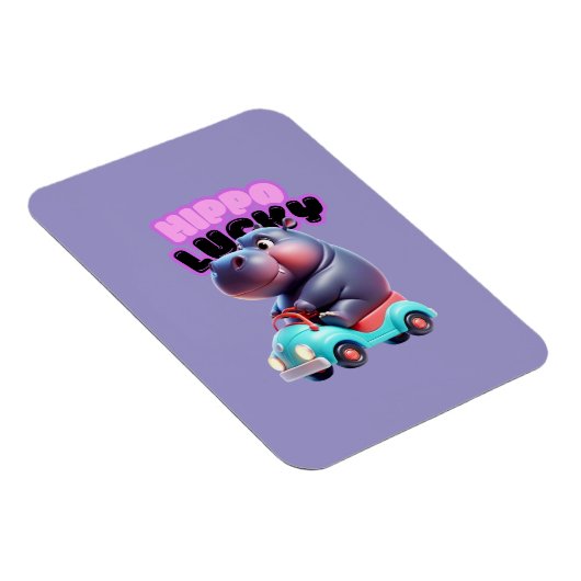 Hippo Lucky Magnet (Rechte Seite)