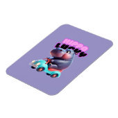 Hippo Lucky Magnet (Linke Seite)
