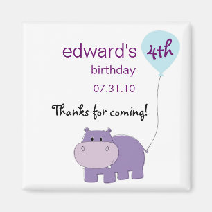 Hippo-Magnet-Gastgeschenken Magnet