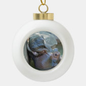 Hippo Ornament (Vorderseite)