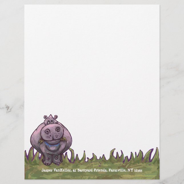 Hippo Personal Letterhead (Vorderseite)