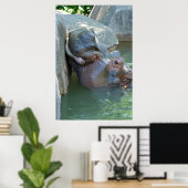 Hippo Poster (Heimbüro)