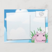 Hippo Postkarte (Rückseite)