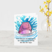 Hippo-Rentenkarte Karte (Gelbe Blume)