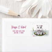 Hippo River Adventure Girl Baby Shower (Insitu)