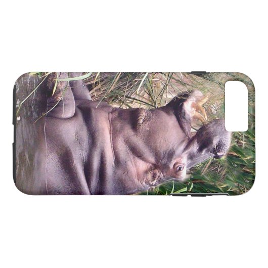 Hippo Roar, Case-Mate iPhone Hülle (Rückseite (Horizontal))