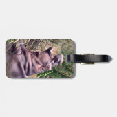 Hippo Roar, Gepäckmarke Gepäckanhänger (Rückseite horizontal)
