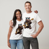 Hippo Rockstar T-Shirt (Unisex)