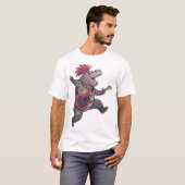 Hippo Rockstar T-Shirt (Vorne ganz)