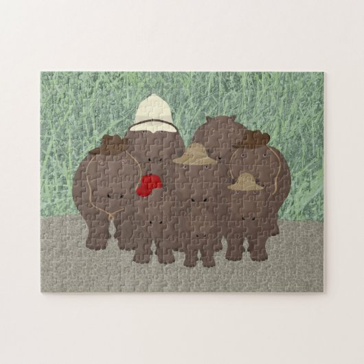Hippo Safari Puzzle (Horizontal)