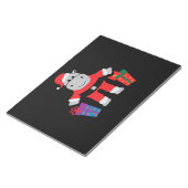 Hippo Santa Notizblock (angewinkelt)