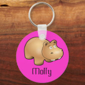 Hippo Schlüsselanhänger (Vorderseite)