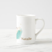  Hippo Surfer in  Bikini for Christmas Porzellantasse (Rechts)