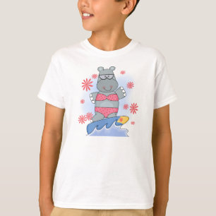 Hippo Surfing Tshirts und Geschenke