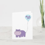 Hippo Thank You Cards Dankeskarte<br><div class="desc">Great for any occasion!</div>