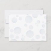 Hippo Themed Baby Dusche Dankeskarte (Rückseite)