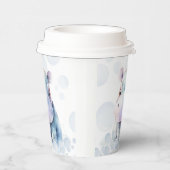 Hippo Themed Baby Dusche Pappbecher (Rechts)