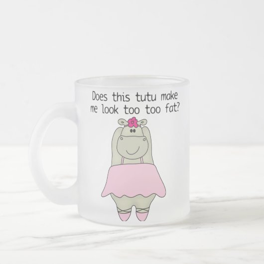 Hippo Tu Tu Fat Mattglastasse (Links)