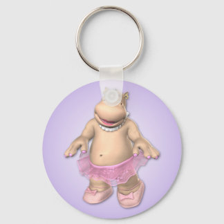 Hippo Tutu Schlüsselanhänger