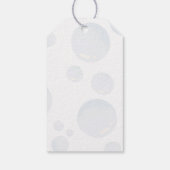 Hippo und Bubbles Baby Dusche Gefallen Geschenkanhänger (Rückseite)